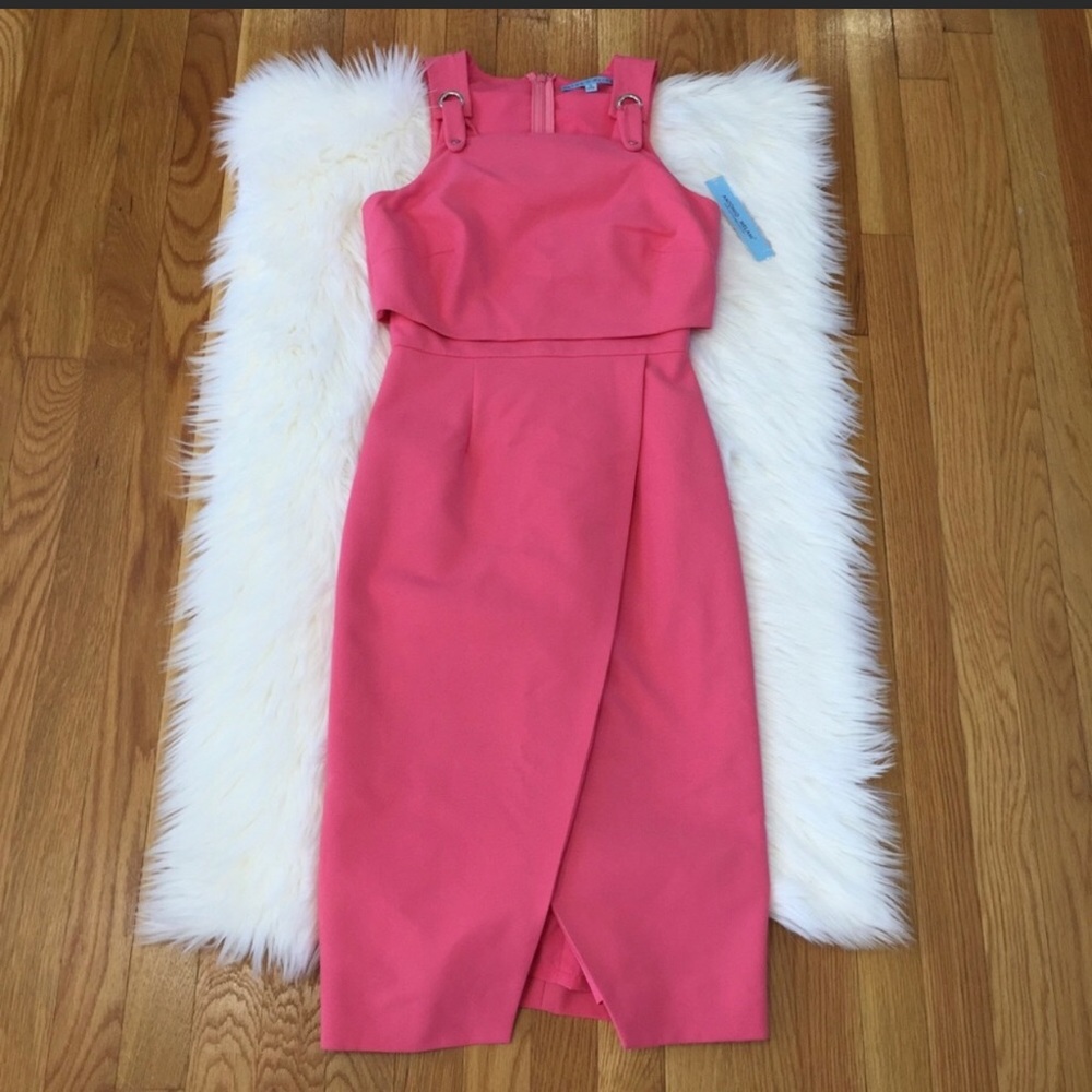 ANTONIO MELANI ROSSANA MIDI DRESS